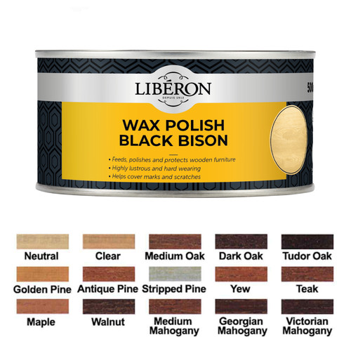 Black bison paste wax - wax, polish
