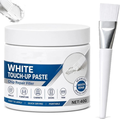 White furniture touch paste - furniture, touch-up