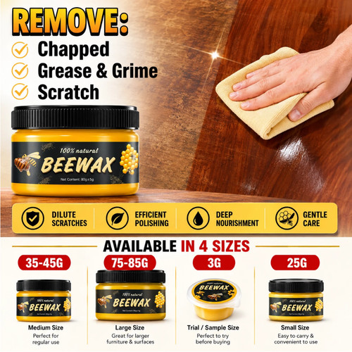 Natural beeswax furniture - beeswax,