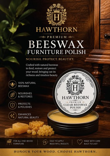 Hawthorn premium clear beeswax - premium,