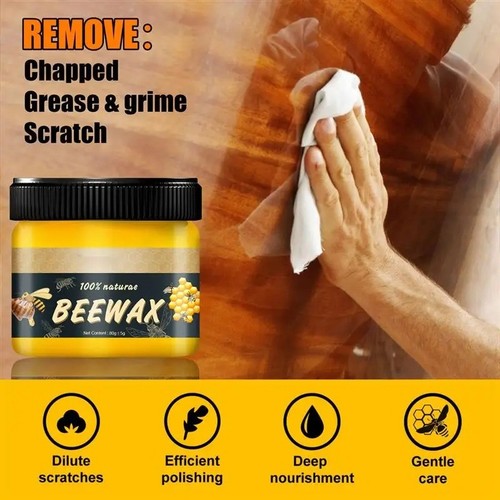 Natural beeswax furniture - natural,